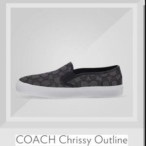 Coach slip-on sneakers, Chrissy Size 8.5